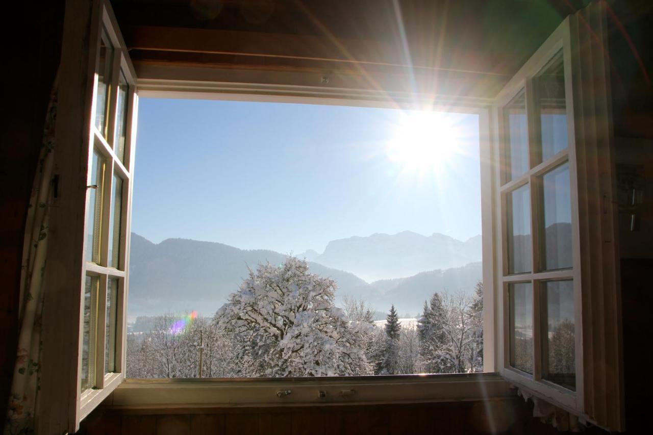 Bio Ferienbauernhof Greber Schwarzenberg im Bregenzerwald Exterior foto